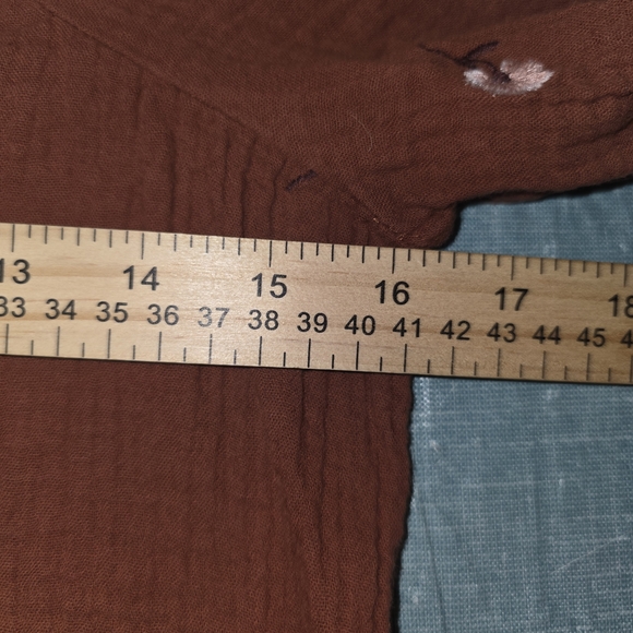 Madewell Women's Floral Embroidered Puff-Sleeve Small  ($82) - Picture 7 of 9